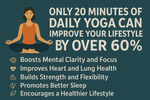 Only 20 minute daily yoga will improve the lifestyle more than 60%