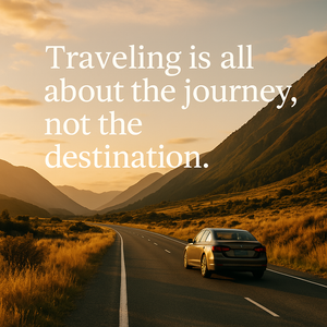 Traveling Is All About the Journey, Not the Destination