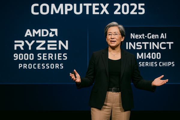 AMD Unveils Ryzen 9000 Series and Next-Gen AI Chips at Computex 2025